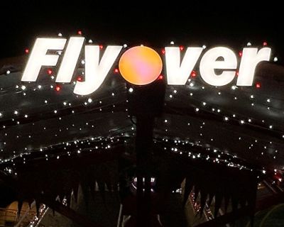 Flyover Entrance Sign
