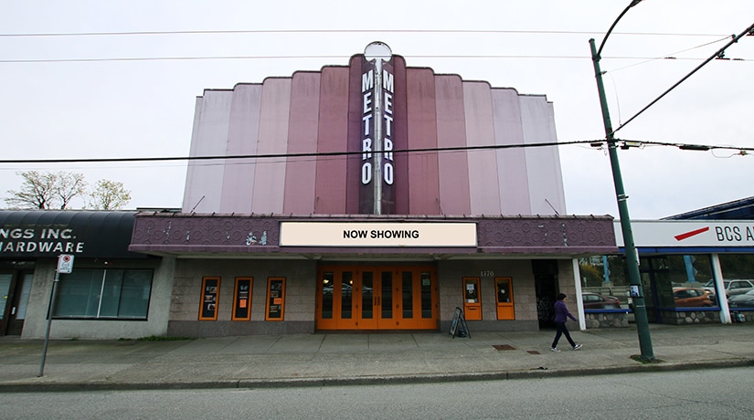 Metro Theatre in Vancouver