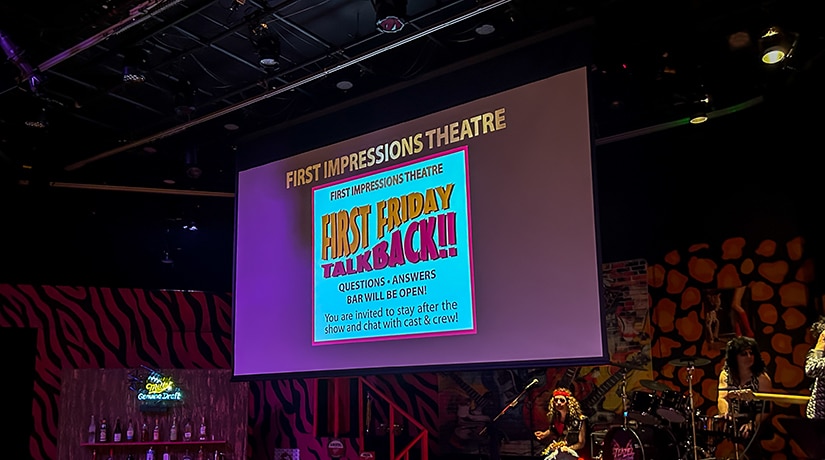 First Friday Talk Back