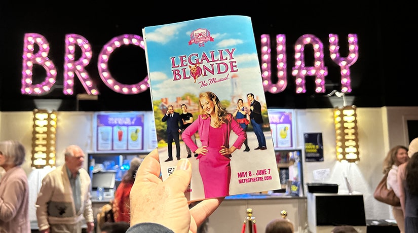 Metro Theatre Legally Blonde Play