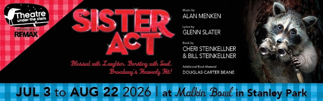 TUTS 2026 Sister Act Banner Ad