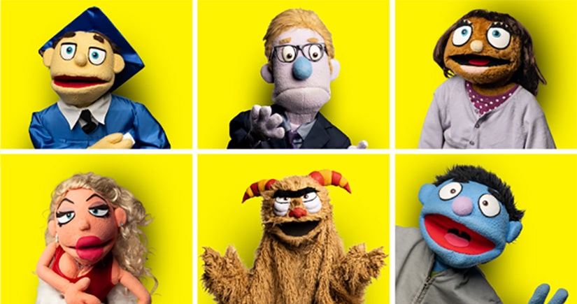 Avenue Q Puppets at Metro Theatre