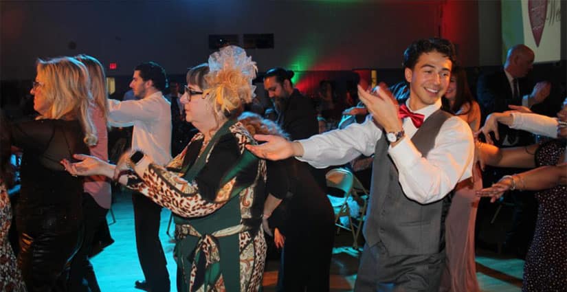 Dancing at Tony n' Tina's Wedding